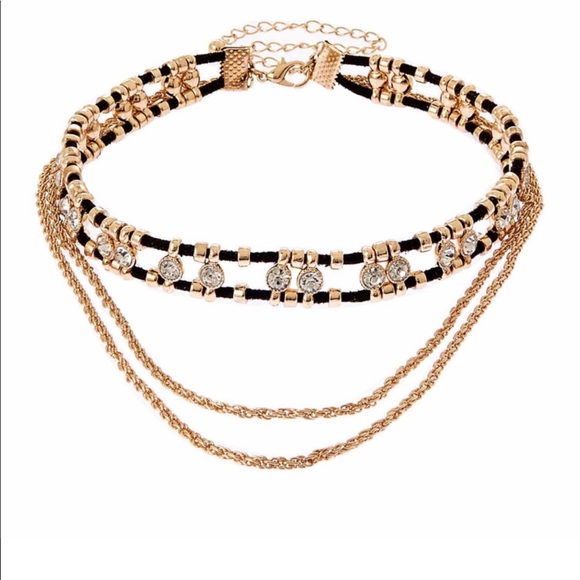 Jewelry - Natasha Accessories Womens Clear Choker Necklace